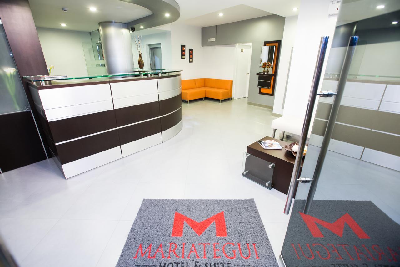 Mariategui Hotel & Suites Lima Bagian luar foto